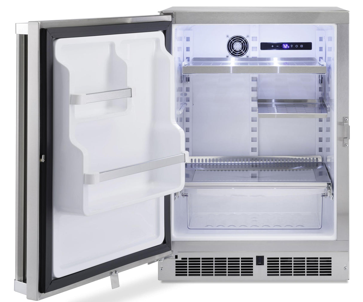 VIKING VRUO5241DLSS VRUO5241DRSS - 24" Solid Door Outdoor Undercounter Refrigerator in Stainless Steel