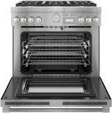 THERMADOR PRD366WGU PRD366WGU Dual Fuel Professional Range 36'' Pro Grand® Commercial Depth in Stainless Steel