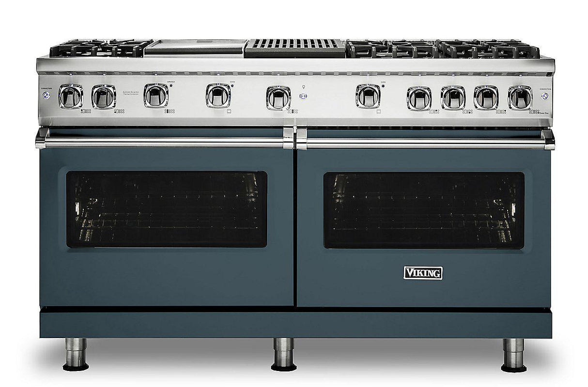 VIKING VGR5606GQSQLP 60" Gas Range - VGR560 Viking 5 Series Gray