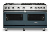VIKING VGR5606GQSQLP 60" Gas Range - VGR560 Viking 5 Series Gray