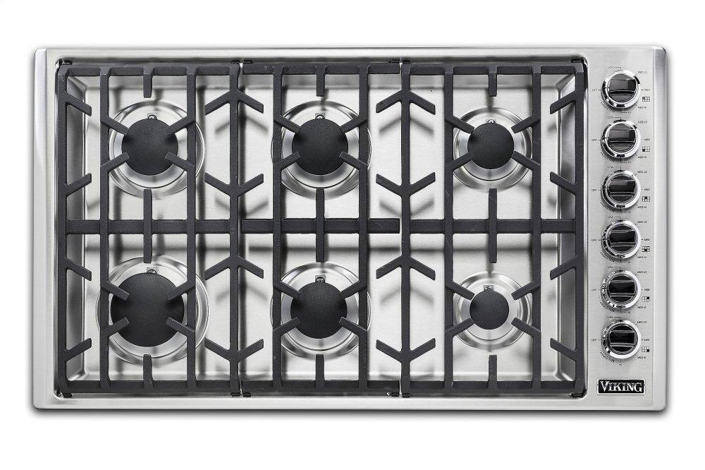 VIKING VGSU53616BSS 36" Gas Cooktop - VGSU5361 in Stainless Steel