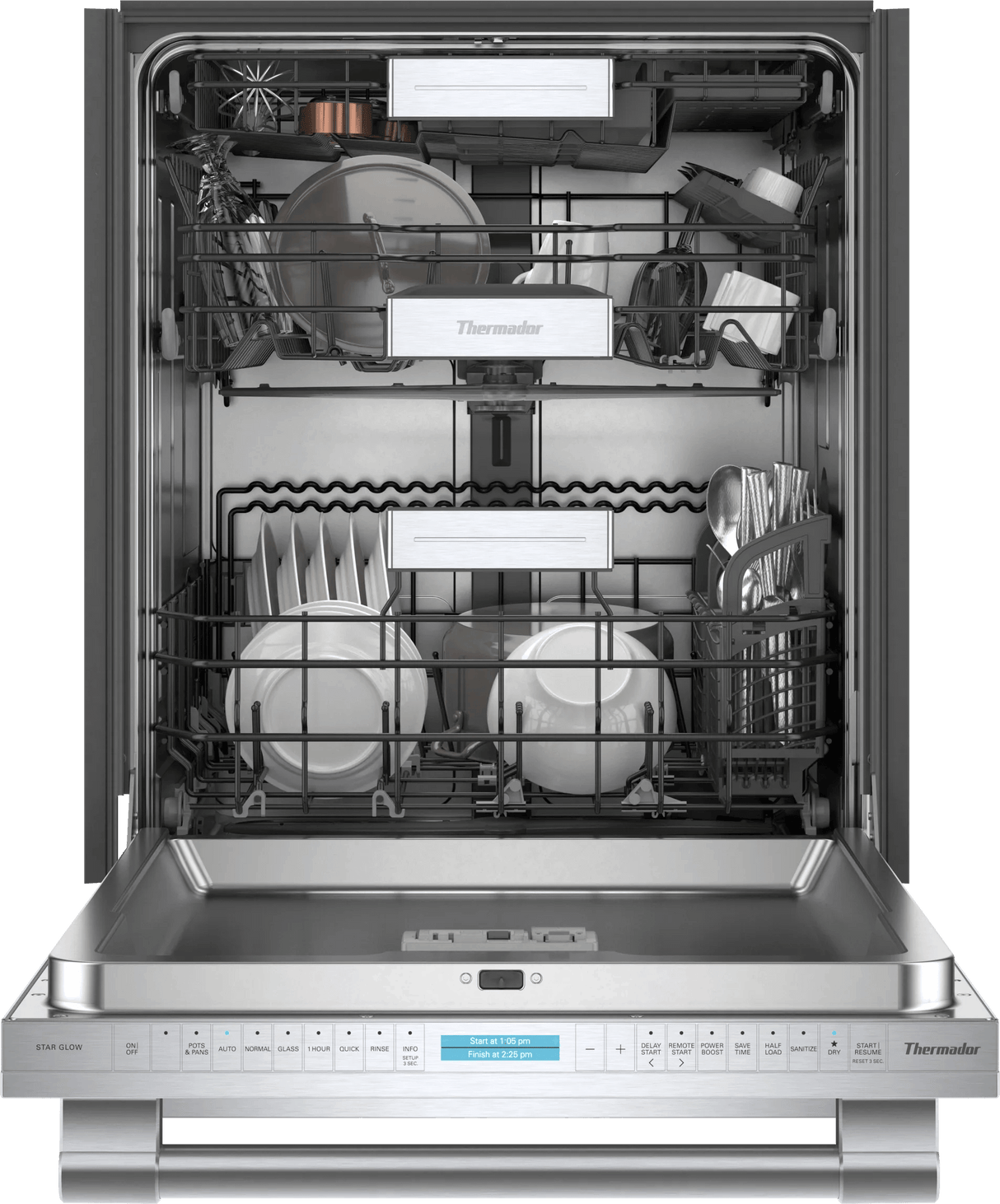 THERMADOR DWHD770CFP Star Sapphire® Dishwasher 24'' Professional in Stainless Steel