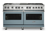 VIKING VDR5606GQNSLP 60" Dual Fuel Range - VDR560 Viking 5 Series Blue