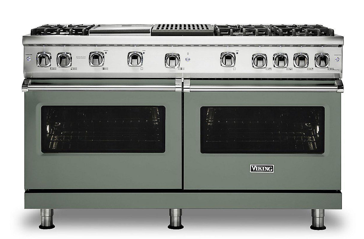 VIKING VGR5606GQEU 60" Gas Range - VGR560 Viking 5 Series Green