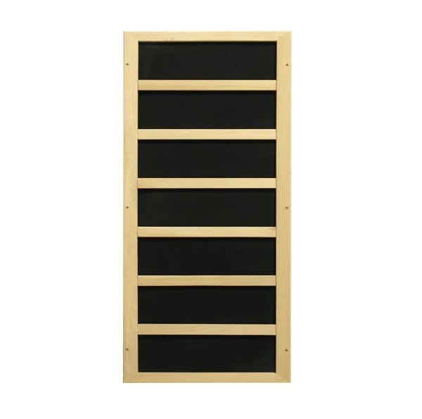 Golden Designs Full Spectrum PureTech™ Near Zero EMF Indoor Infrared Sauna with Himalayan Salt Bar in Canadian Hemlock (4-Person Capacity)