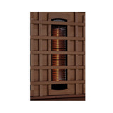 Golden Designs Full Spectrum PureTech™ Near Zero EMF Indoor Infrared Sauna with 3 Himalayan Salt Bars in Canadian Hemlock (3-Person Capacity)