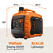 Generac Portable Inverter Generator, 3300i | With COsense 49ST/CSA