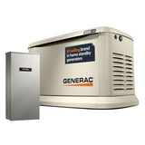 Generac Standby Generator, 26kW | With Whole House Switch | WiFi Enabled