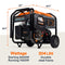 Generac Portable Generator, 7500W | Dual Fuel | With COsense