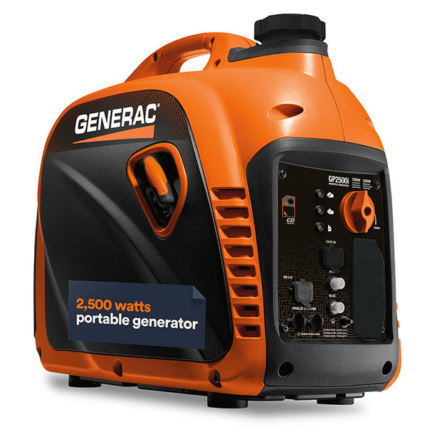 Generac Portable Inverter Generator, 2500i | With COsense 49ST