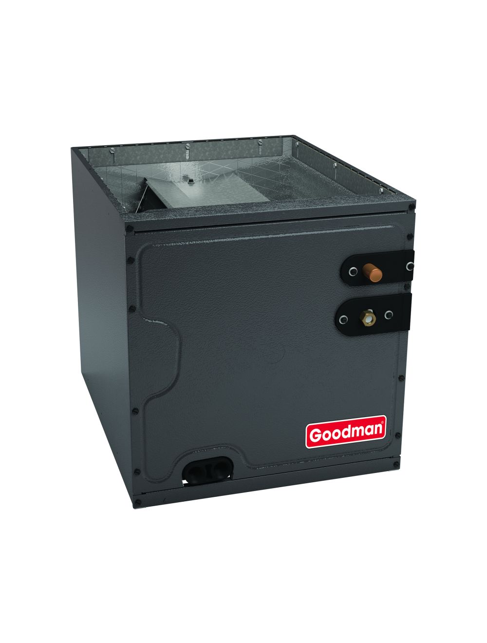 Goodman 1.5 Ton 14.3 SEER2 Central Air Conditioner, 80% AFUE 60K BTU Gas Furnace and Evaporator Coil