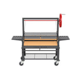 Sunterra Outdoor Santa Maria BBQ Grill with Cart