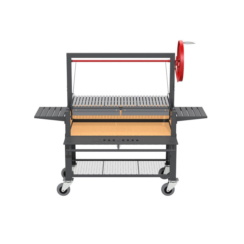 Sunterra Outdoor Santa Maria BBQ Grill with Cart
