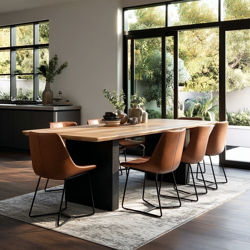 The Hampton Dining Table - Wood