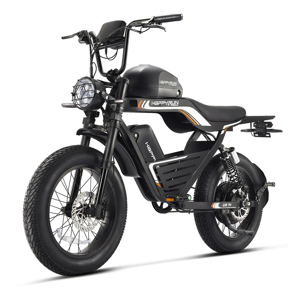 HappyRun | G100 Pro 72V/33Ah 6000W Electric Bike | G100 Pro