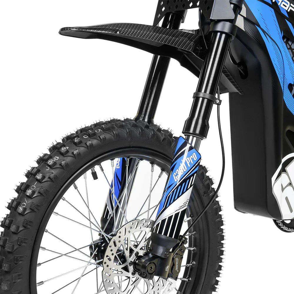 HappyRun | G300 Pro 72V/30Ah 6500W Off-Road Electric Dirt Bike | G300