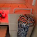 Harvia Cilindro UL Certified Electric Sauna Heater With Xenio CX45 Digital Control Panel & Sauna Stones [PC60/80/90/110E] (SAK86571)