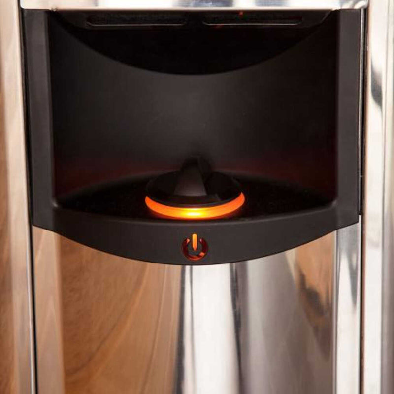 Harvia The Wall Stainless Steel Built-In Wall Mount Sauna Heater With Illuminated Controls & Sauna Stones [SW60/80] (SAK21467)