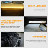 Heavy-Duty 2-3 Person Hardshell Rooftop Tent With Ladder (SAK93120)