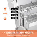 Heavy-Duty 52W Spit Roaster Rotisserie BBQ Grill For Pig, Lamb And Chicken (SAK59286)