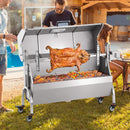 Heavy-Duty 52W Spit Roaster Rotisserie BBQ Grill For Pig, Lamb And Chicken (SAK59286)