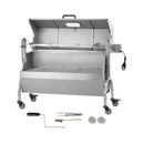 Heavy-Duty 52W Spit Roaster Rotisserie BBQ Grill For Pig, Lamb And Chicken (SAK59286)