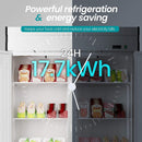 Heavy Duty 54" 2-Door Stainless Steel Commercial Freezer With OmniSmart Temperature Control (SAK91765)