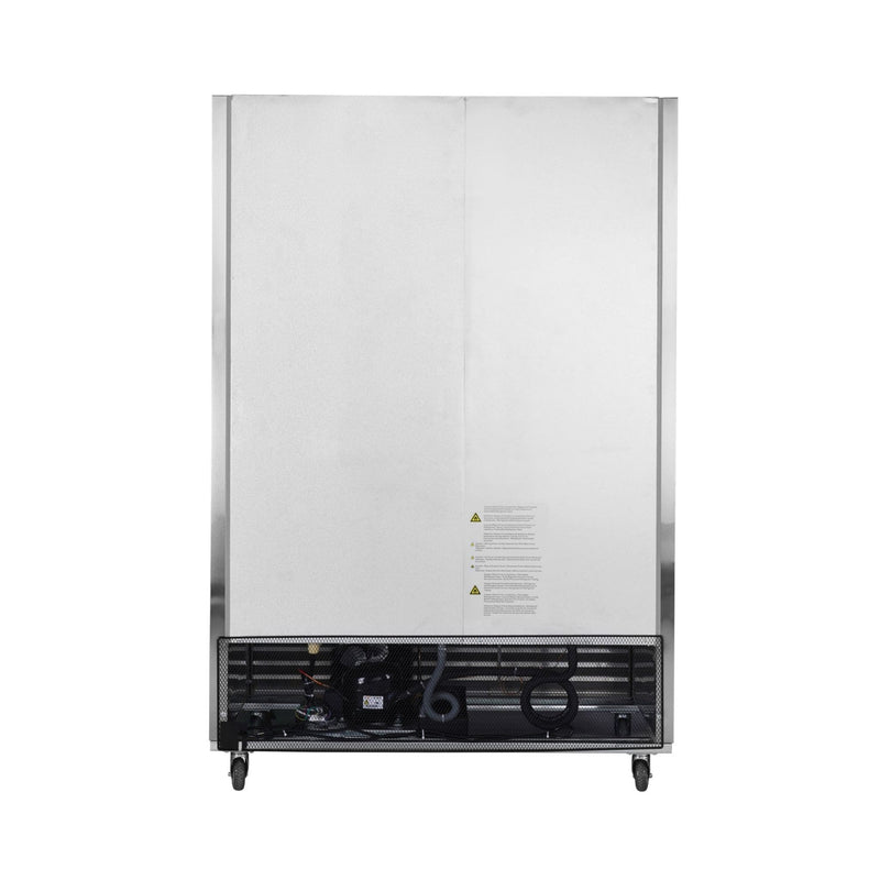 Heavy Duty 54" Stainless Steel 2-Door Reach-In Upright Commercial Freezer (SAK66598)