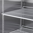 Heavy Duty 54" Stainless Steel 2-Door Reach-In Upright Commercial Freezer (SAK66598)