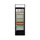Heavy Duty Commercial Single Glass Door Refrigerator With LED Lights, 23" (SAK43533)