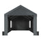[12x20FT] Heavy Duty Outdoor Premium Garage Tarp Canopy Shelter W/ Removable Sidewalls (SAK94615)