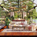 [08x16FT] Heavy Duty Outdoor Walk-In Polycarbonate Patio Greenhouse With Double Swing Doors, 6MM (SAK26153)