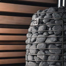 Huum Hive Flow Mini LS 8.5KW Wood-Burning Sauna Stove With Firebox Extension & Sauna Stones [H1018012] (SAK60257)