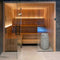Huum Hive Mini Floor Mount Traditional Steel Sauna Heater With Digital Controller & Sauna Stones (SAK91438)
