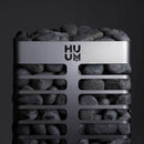 Huum Steel Mini Series 4 Stainless Steel Wall Mount 3.5KW Sauna Heater With Digital Controller & Sauna Stones (SAK91573)