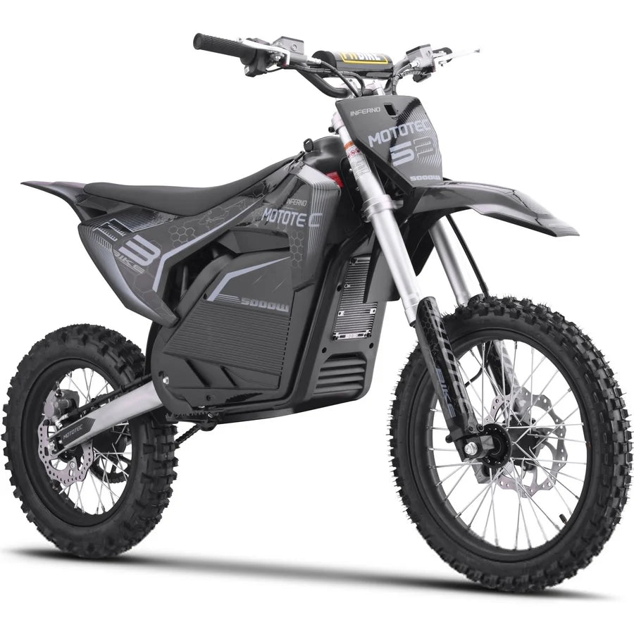 MotoTec Pro 72V/30Ah 5000W Off-Road Electric Dirt Bike