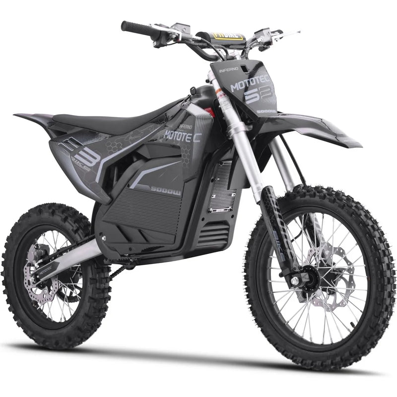 MotoTec Pro 72V/30Ah 5000W Off-Road Electric Dirt Bike