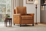 Jovany Leather Recliner Chair