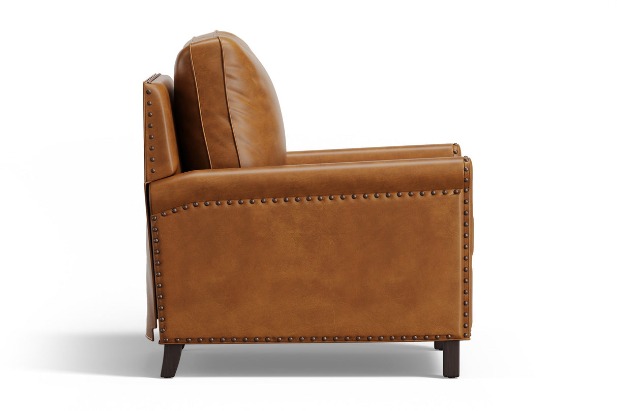 Jovany Leather Recliner Chair