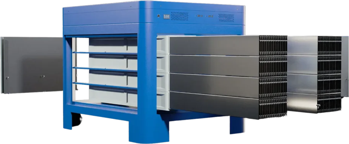 KING KONG 2 48V 124kWh Lithium Battery 2x Kit with 3.3kW Solar Panel