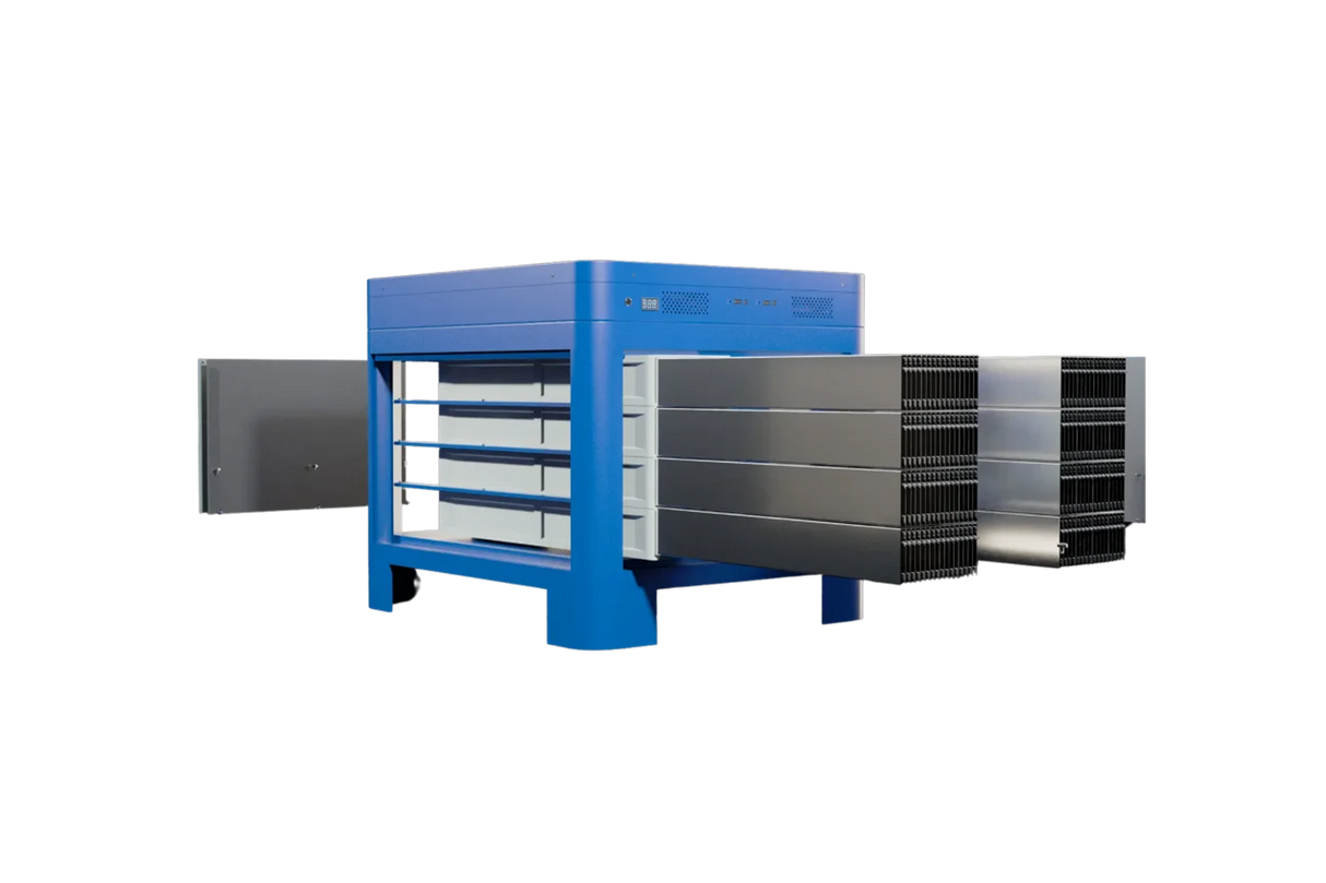 WALRUS PACIFIC 48V 124kWh Lithium Battery Expansion Kit with 12.5kVA Inverter AC 110/220V