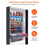Large 60-Slot Commercial Snack And Drink Refrigerated Combo Vending Machine (SAK58735)