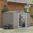 [08X06FT] Premium Outdoor Steel Tool Storage Garden Backyard Shed (SAK74185)