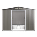 [08X06FT] Premium Outdoor Steel Tool Storage Garden Backyard Shed (SAK74185)