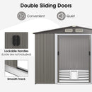 [08X06FT] Premium Outdoor Steel Tool Storage Garden Backyard Shed (SAK74185)
