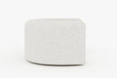 Valencia Letizia Curved Boucle Sofa, Winter White