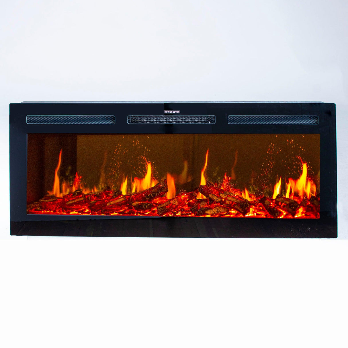 Litedeer Homes Aimée 40-Inch Smart Electric Fireplace with App Crackling Sounds 5 Unique Flame (Model: ZEF40L)