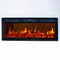 Litedeer Homes Aimée 40-Inch Smart Electric Fireplace with App Crackling Sounds 5 Unique Flame (Model: ZEF40L)