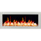 Litedeer Homes Gloria II 48" Smart Electric Fireplace with App Control and Diamond-like Crystal Media - ZEF48XCW, White