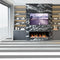 2025 NewLitedeer Homes Latitude 45" Ultra-Slim Smart Electric Fireplace – Multi-Flame LED, Driftwood Logs & River Rocks, WiFi/App-Control, Flush/Recessed/Wall-Mounted (Model: ZEF45X)